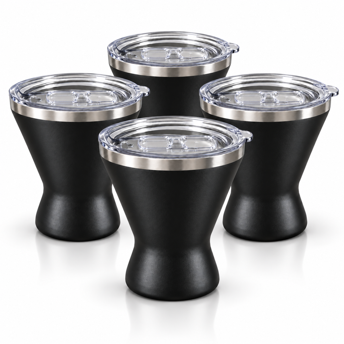Insulated Cocktail Cups — Set of 4