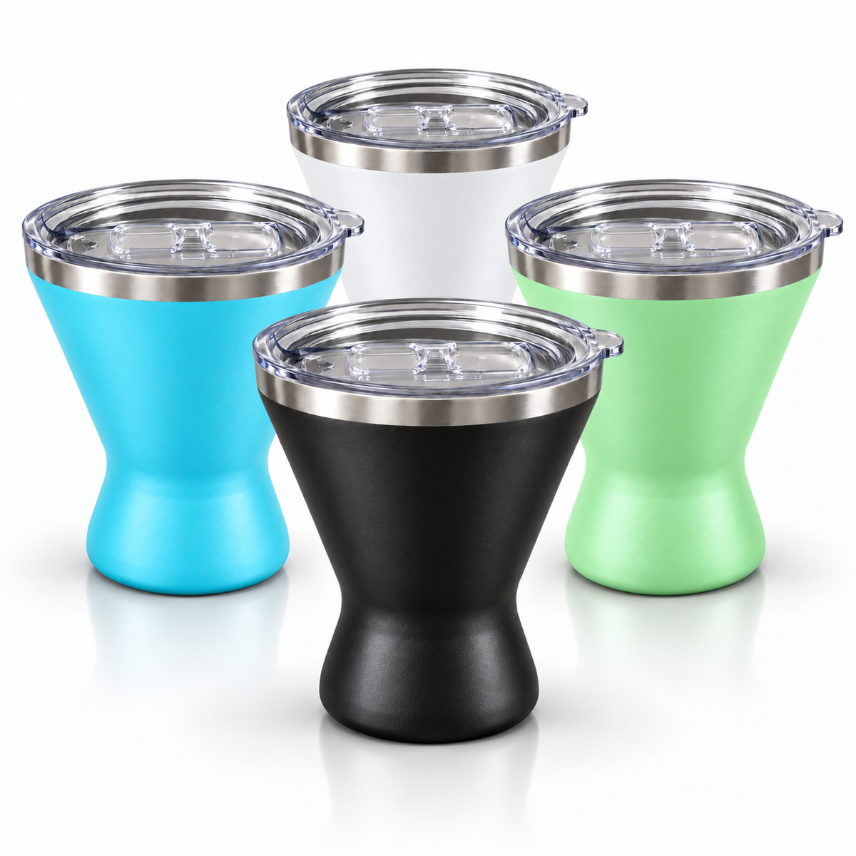 Insulated Cocktail Cups — Set of 4