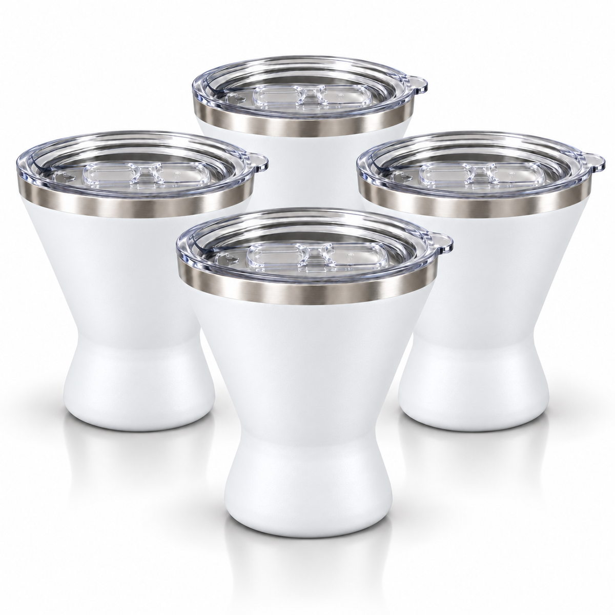 Insulated Cocktail Cups — Set of 4