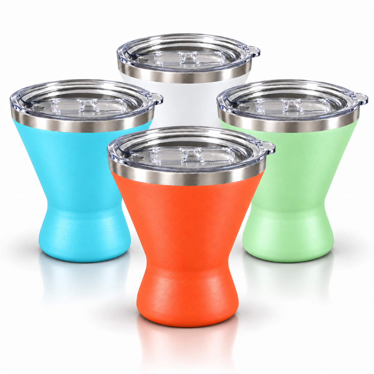 Insulated Cocktail Cups — Set of 4